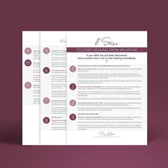 11 Steps To Recover From An Affair